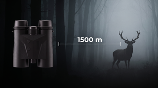 Laser ranging to 1500 metres