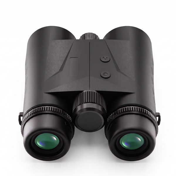 10x42 laser rangefinder binoculars in black