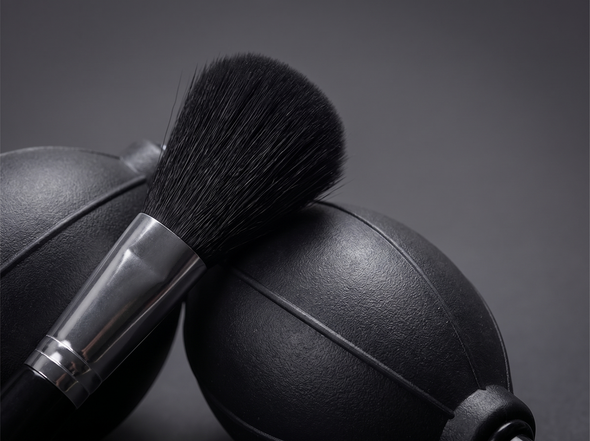 Air blower and dusting brush